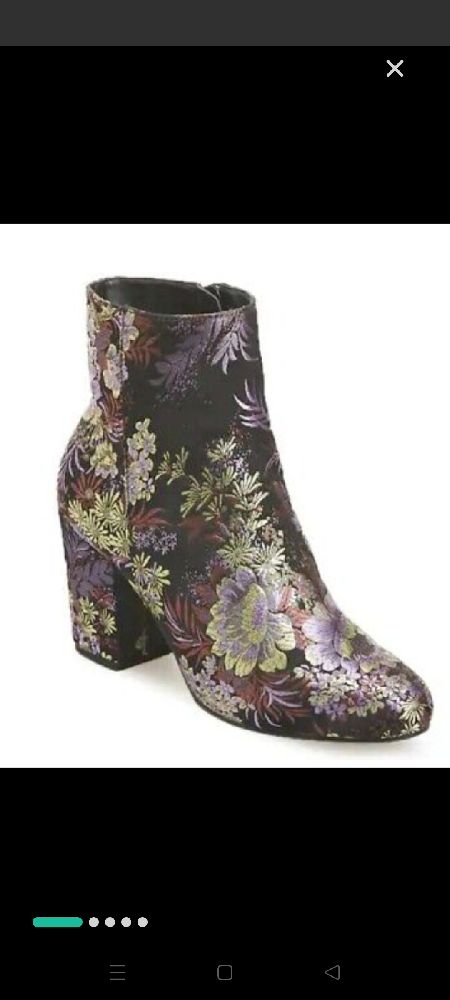 bottines floral chelsee girl 