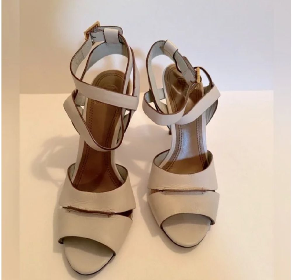 sandales cuirs Tory Burch authentiques