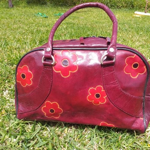 Sac à main fleuri