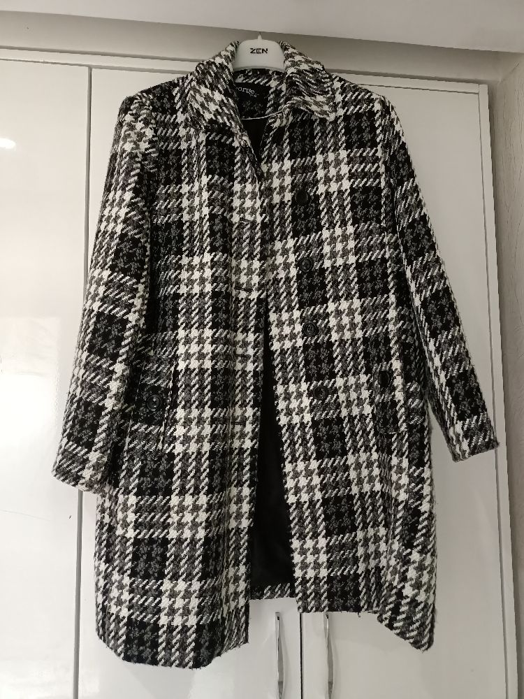 manteau à carreaux Georgee