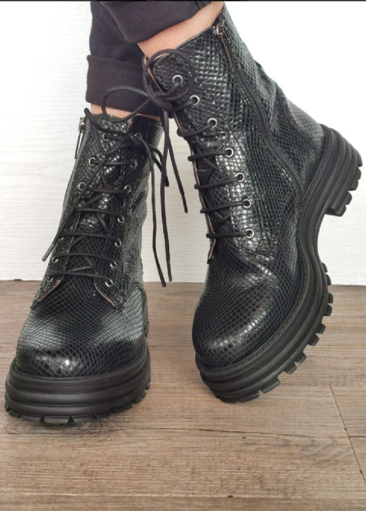 bottines croco marc'O polo avec référence 