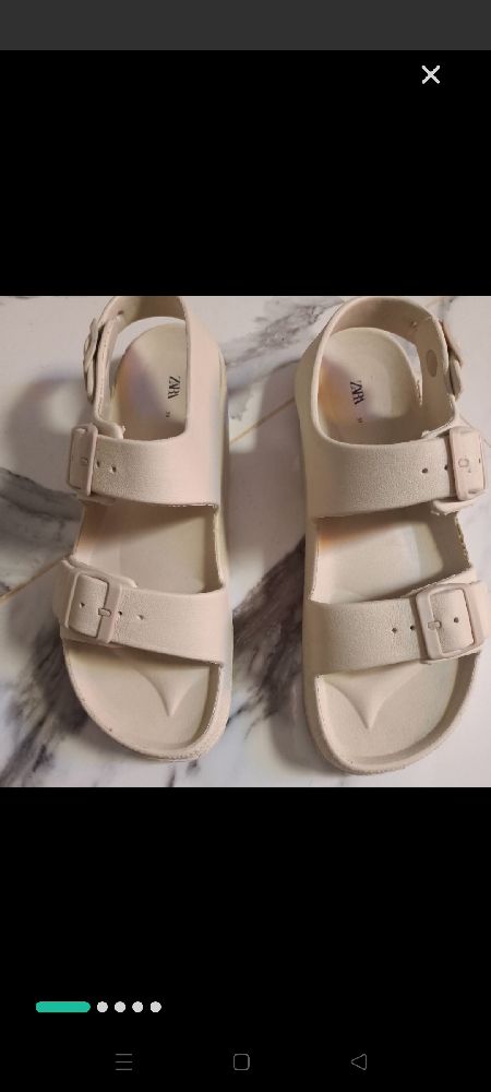 sandales zara