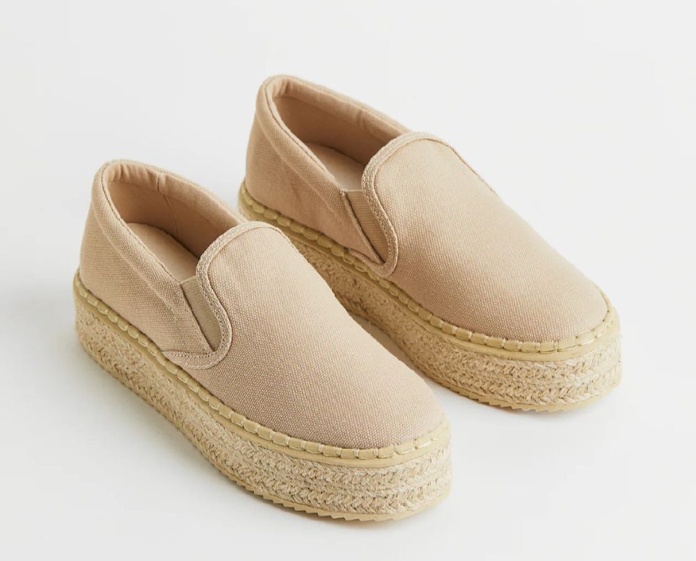 Espadrille à plate forme H&M