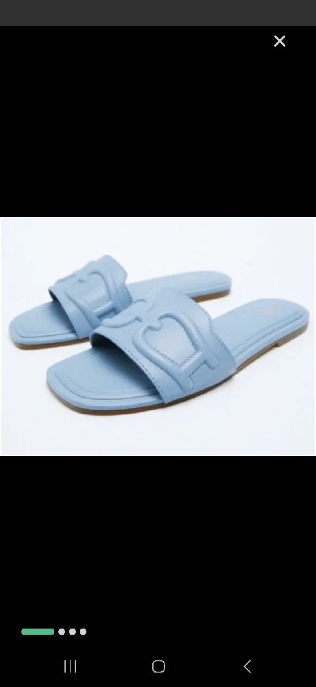 Mules cuirs Zara
