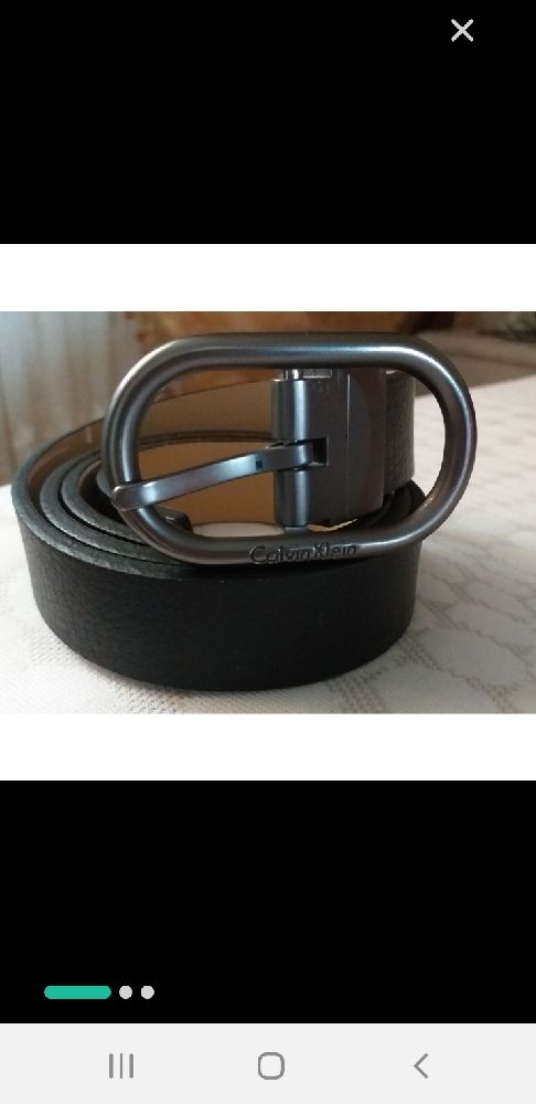 ceinture cuir calvin klein