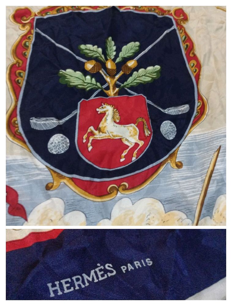 grand foulard Hermès 