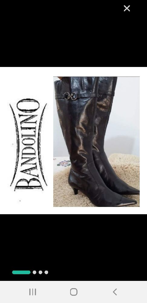 bottes cuir