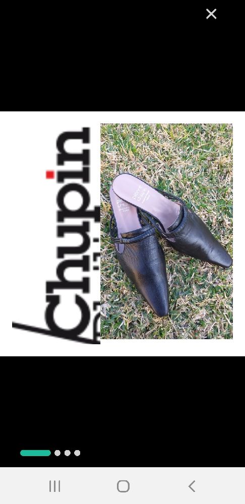 Mules cuir