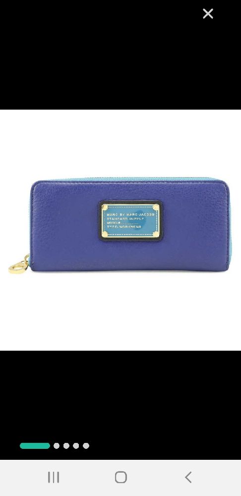 porte feuille cuir by marc jacobs