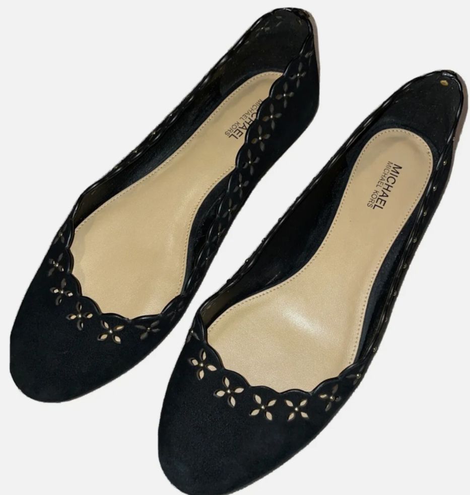 ballerines cuirs Michael Kors authentiques p37.5