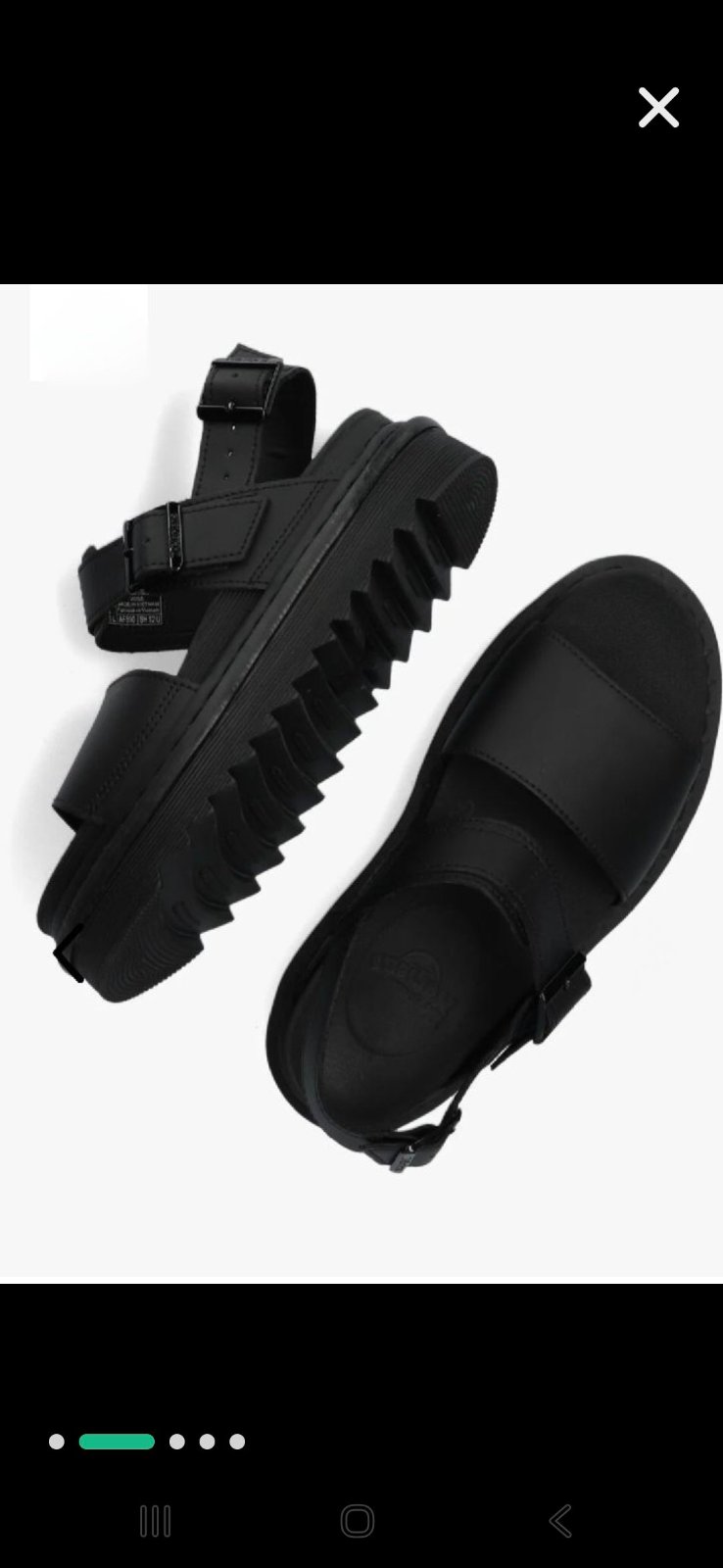 Sandales cuir