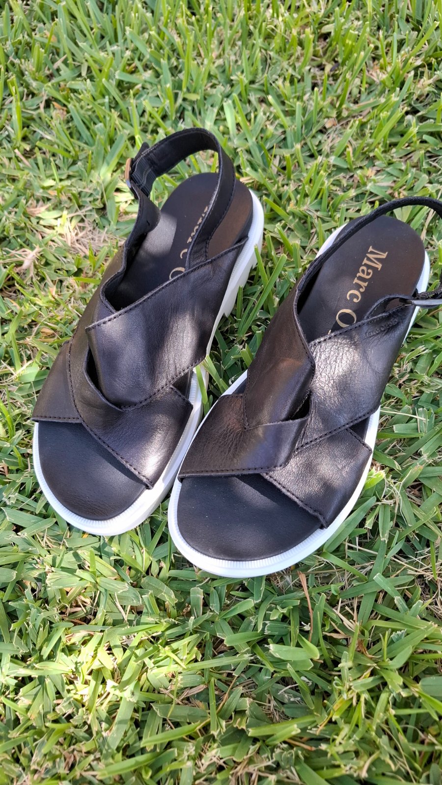 Sandales cuir veritable