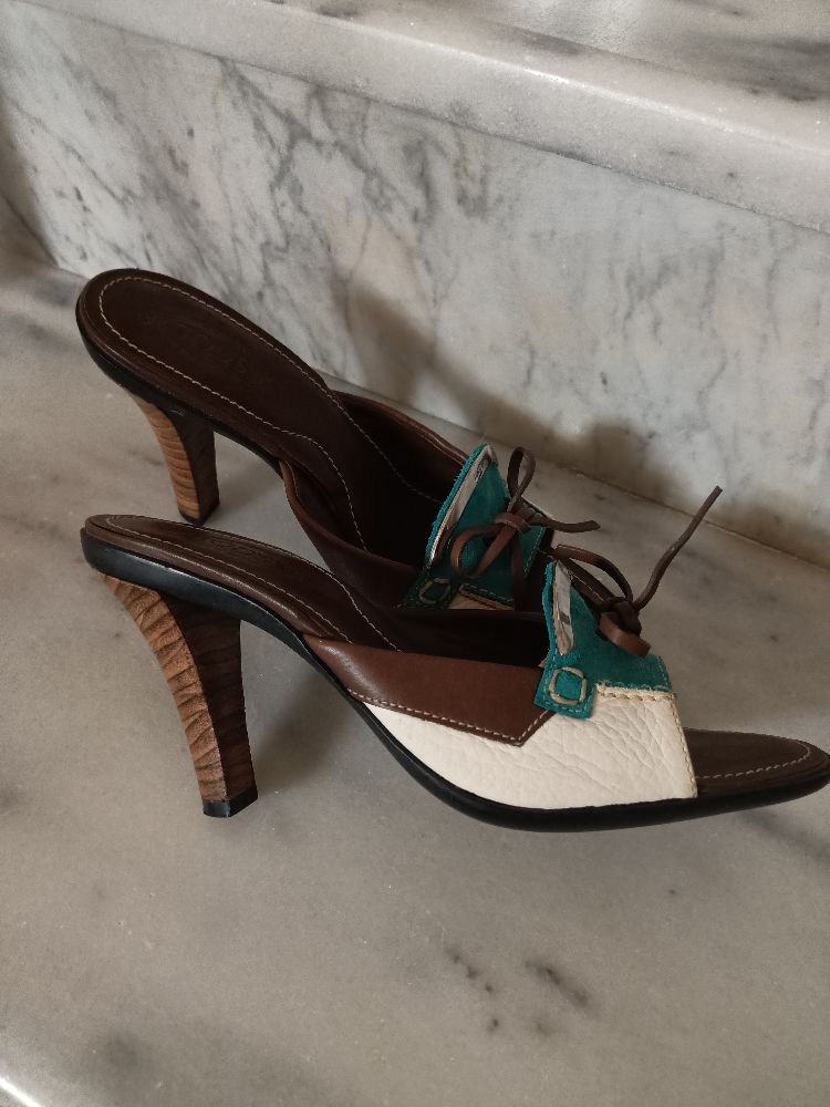 mules cuir Tod's 