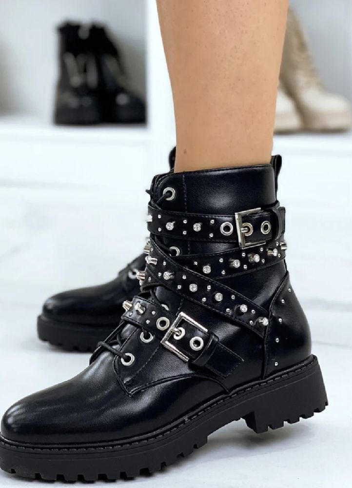 Bottines cuirs Zara
