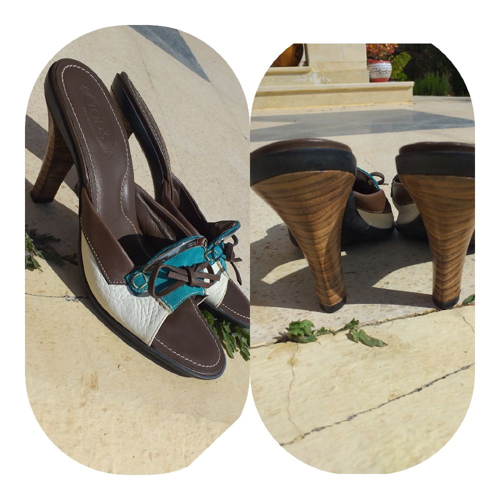  Mules à talons tod's