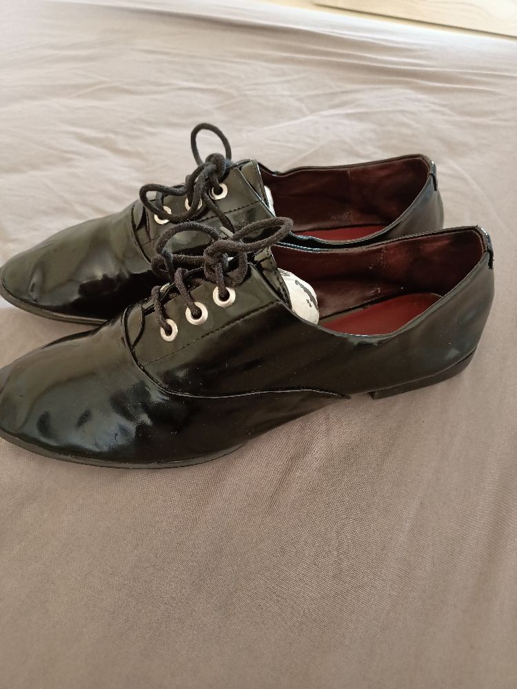 chaussures à lacets Zara 