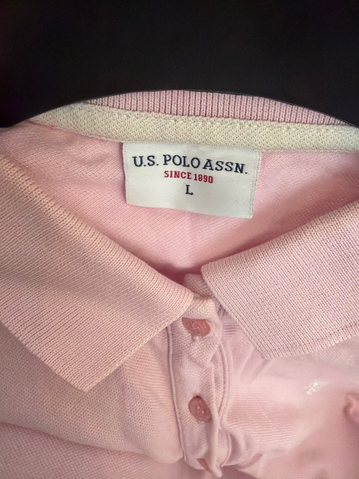 Pull us polo rose pastel 