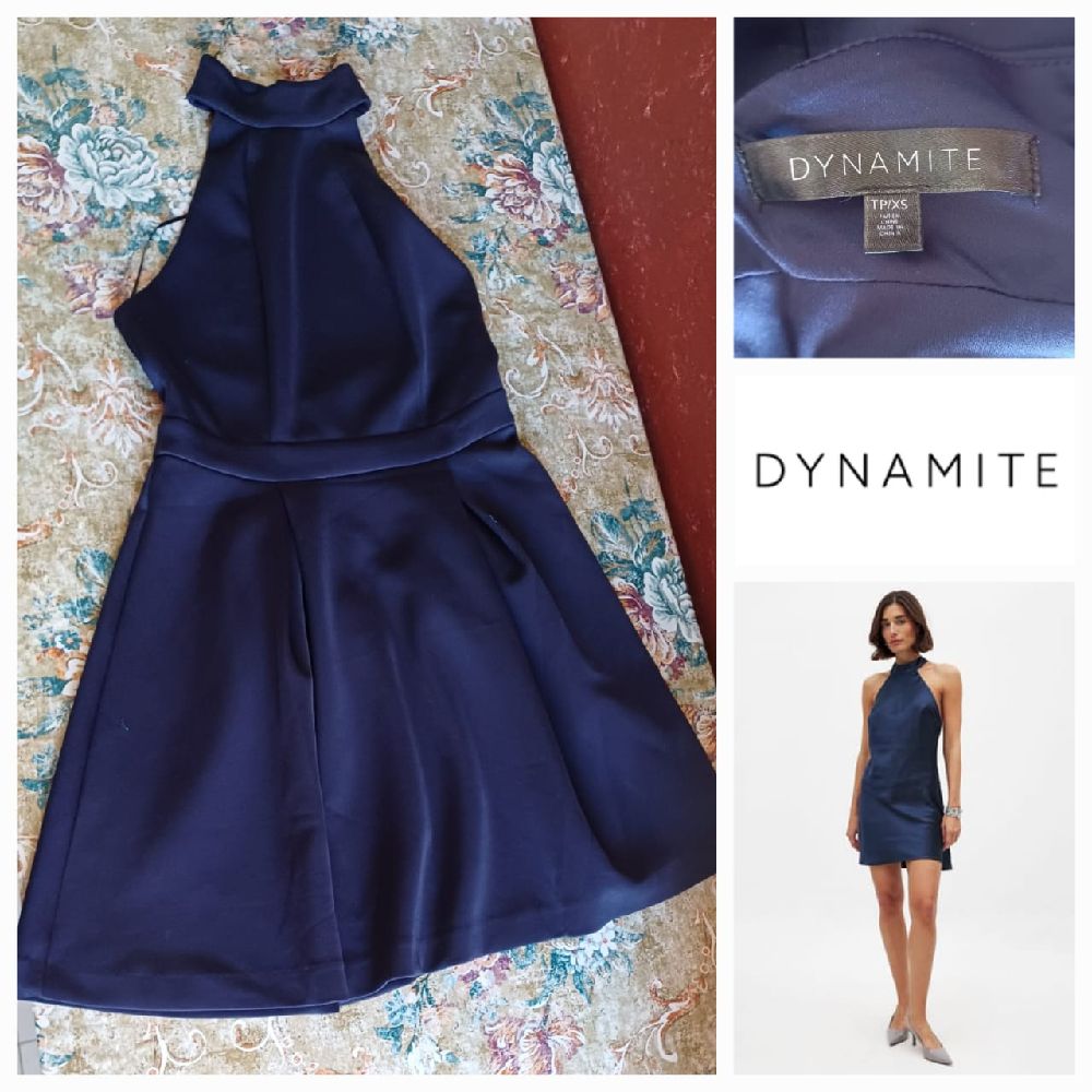 Petite robe dynamite 🧨 en bleu T 34