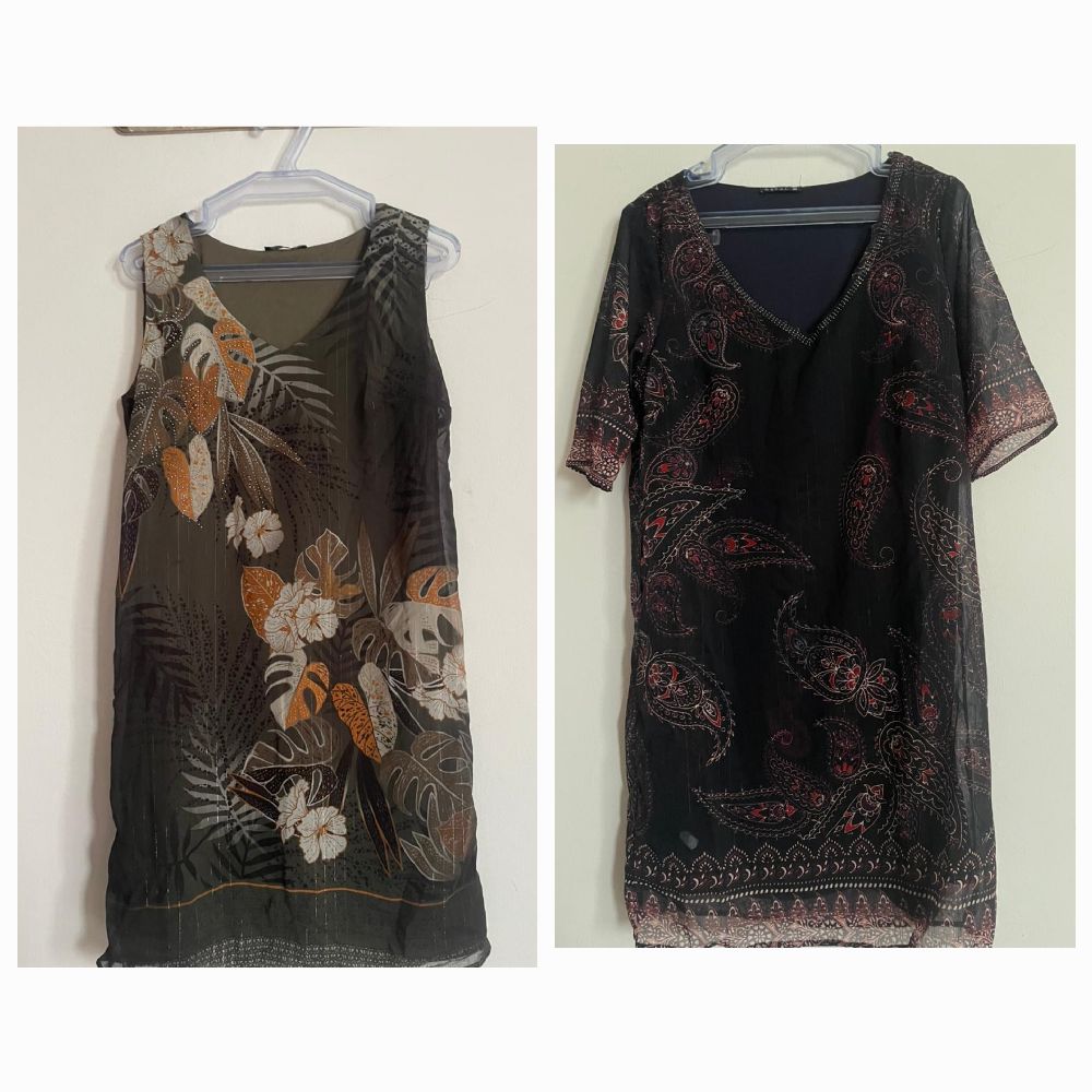 LOT 2 ROBES COURTES T38 BREAL EN MOUSSELINE 