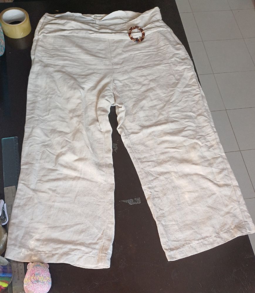 Pantalon en lin GRAIN DE MALICE T44