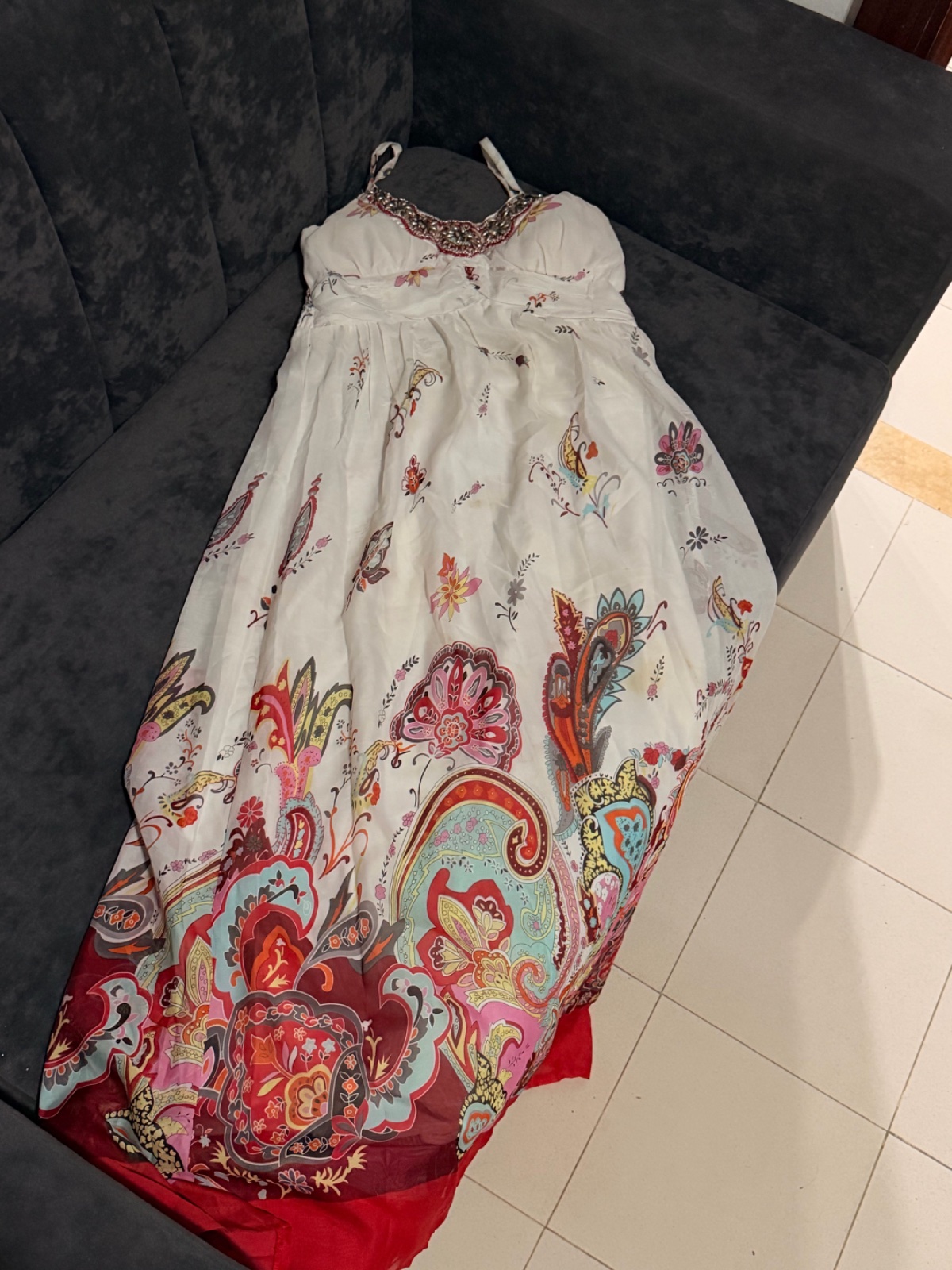 Robe Maxi Fleurie 