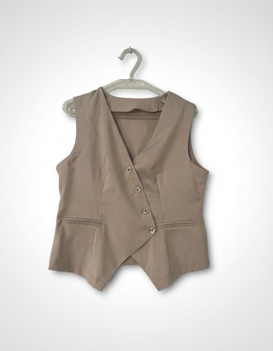 Gilet Beige 