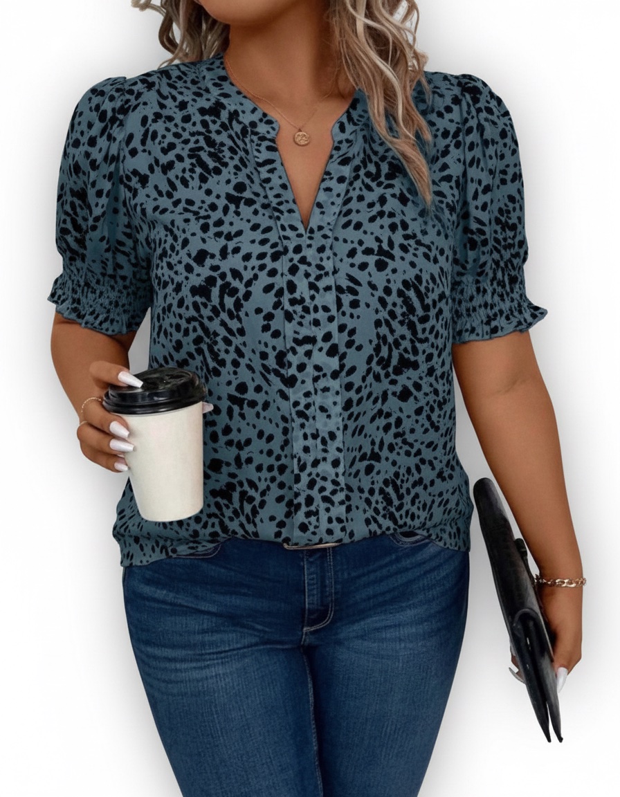 Blouse leopard T40-42