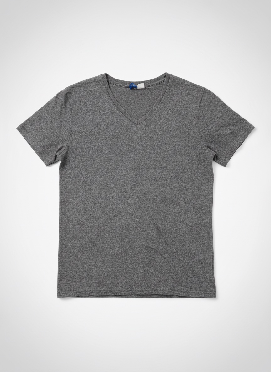 Basic tshirt en gris foncé