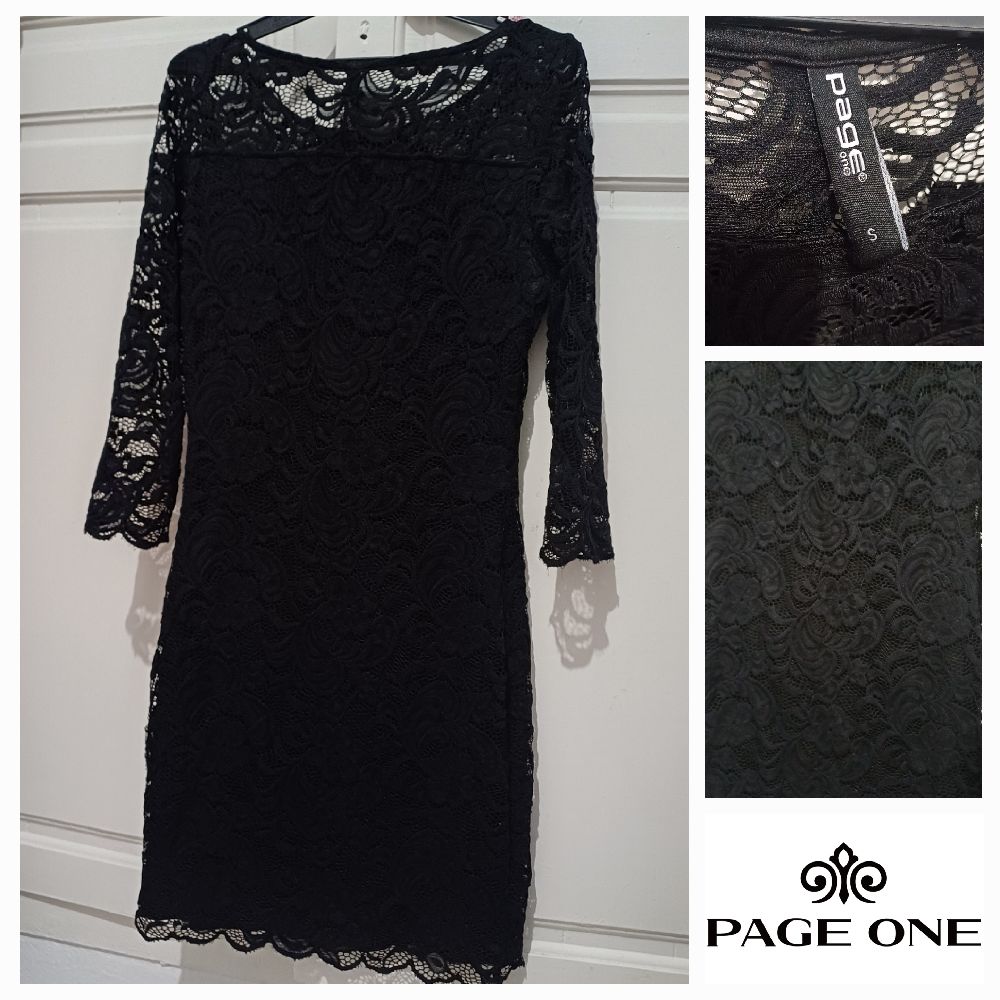 ROBE NOIRE EN DENTELLE Taille S ✨️💃