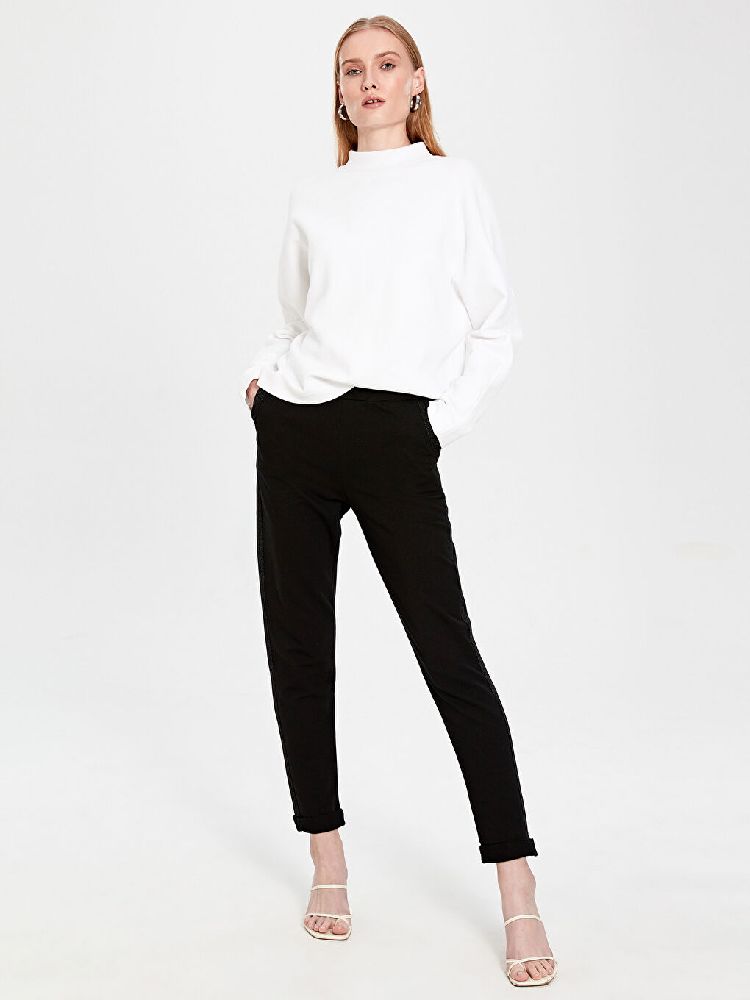 PANTALON NOIR COTON SIMPLE T M 