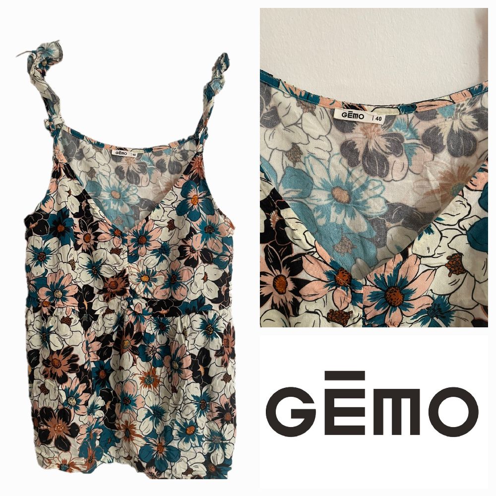BRETELLE FLEURI TAILLE 40/42 🌸💐🌼