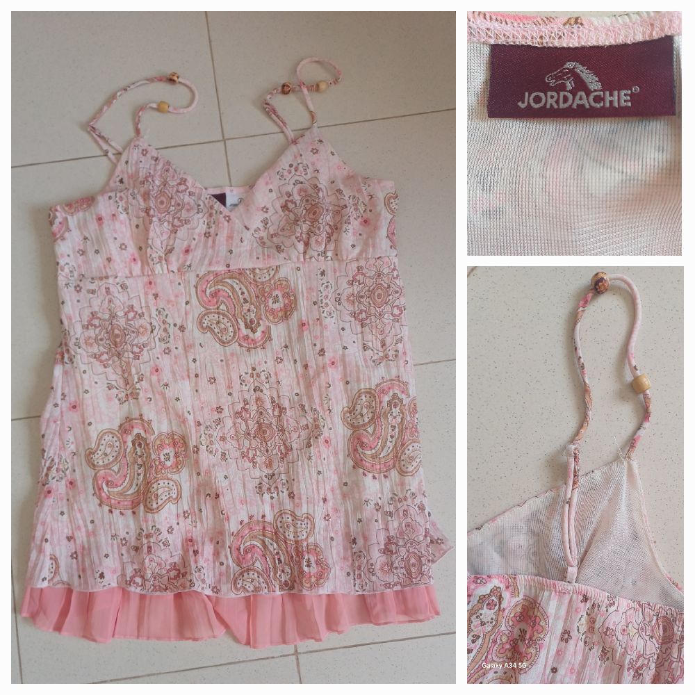 BRETELLES ROSE MOUSSELINE T S/M 🌸🧜‍♀️