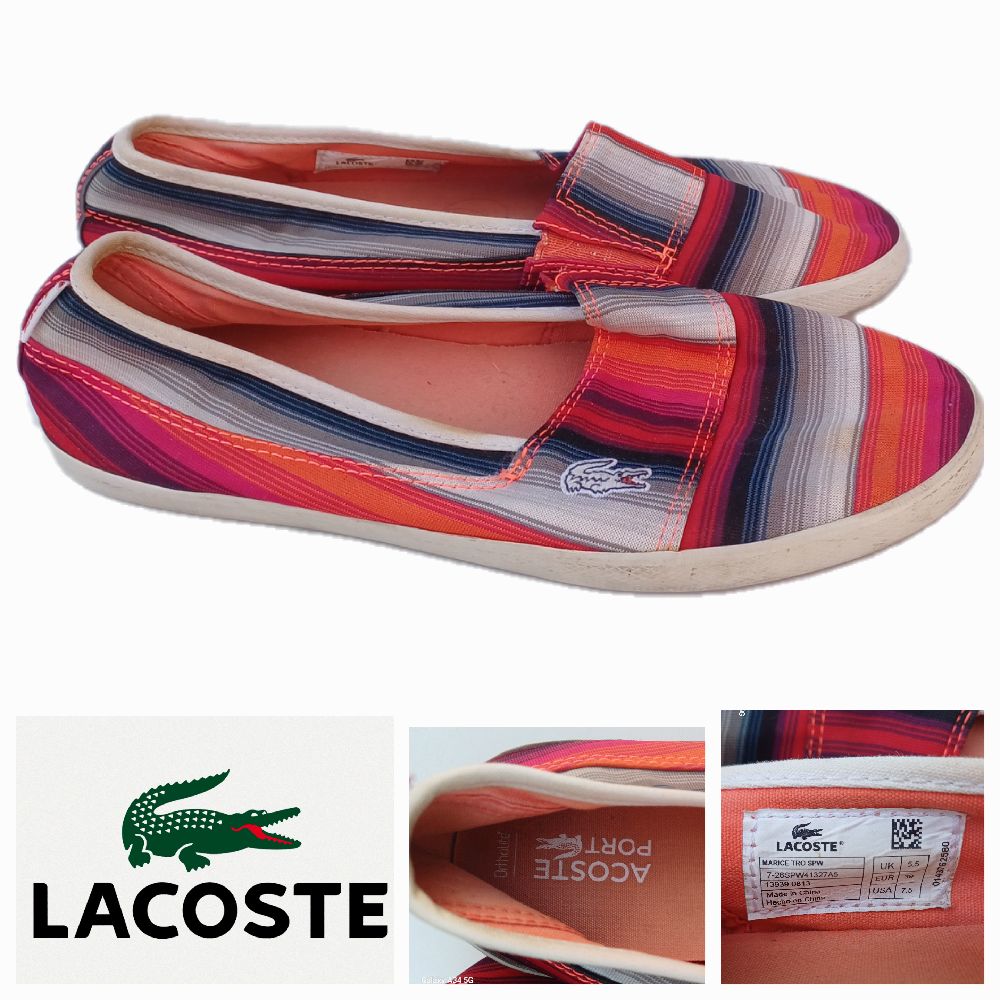 CANVAS LA COSTE P39 🌸🌺🦩