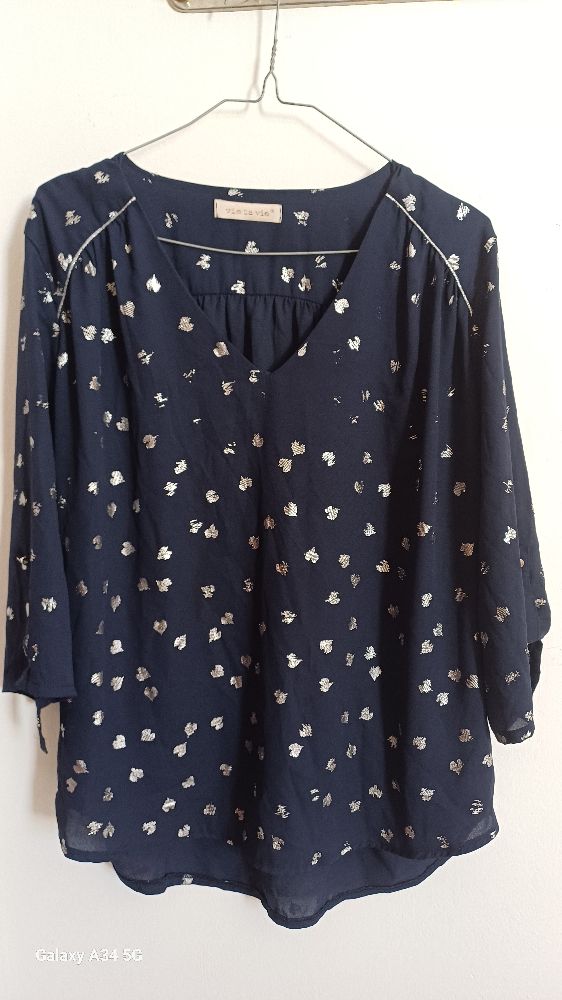BLOUSE BLEU MARINE 🥶