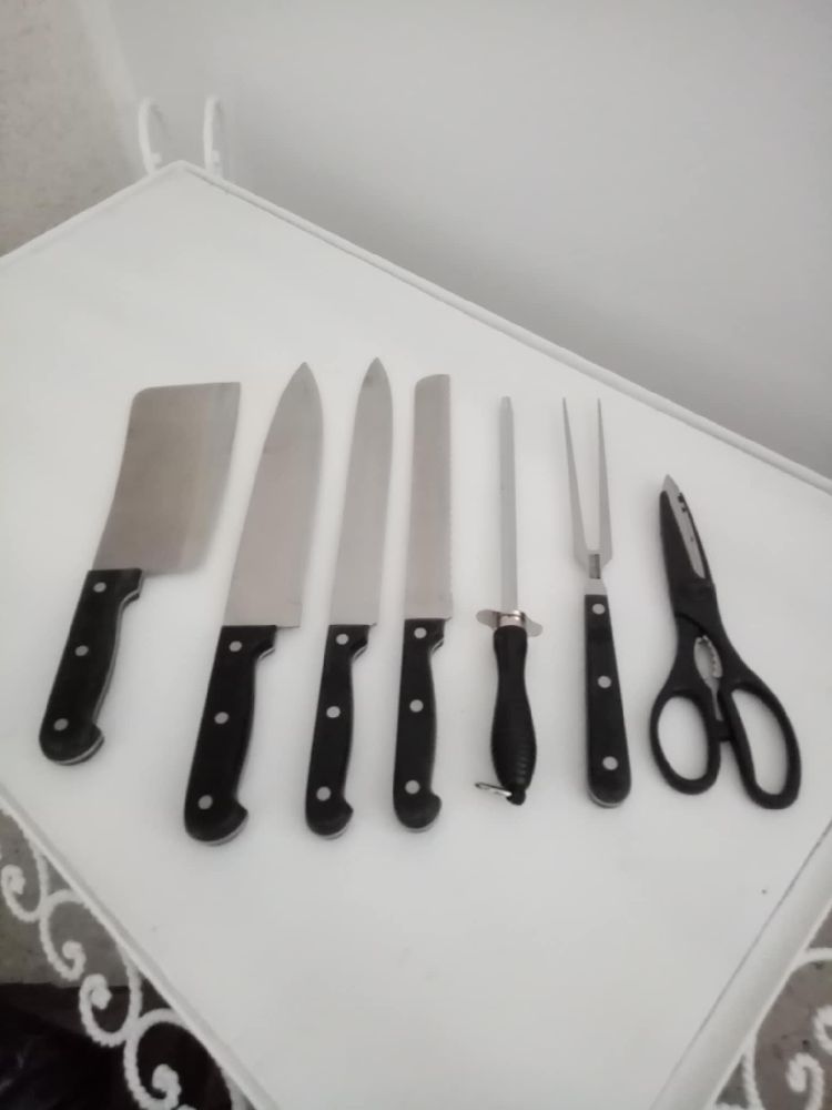 Ensemble de couteaux en inox 