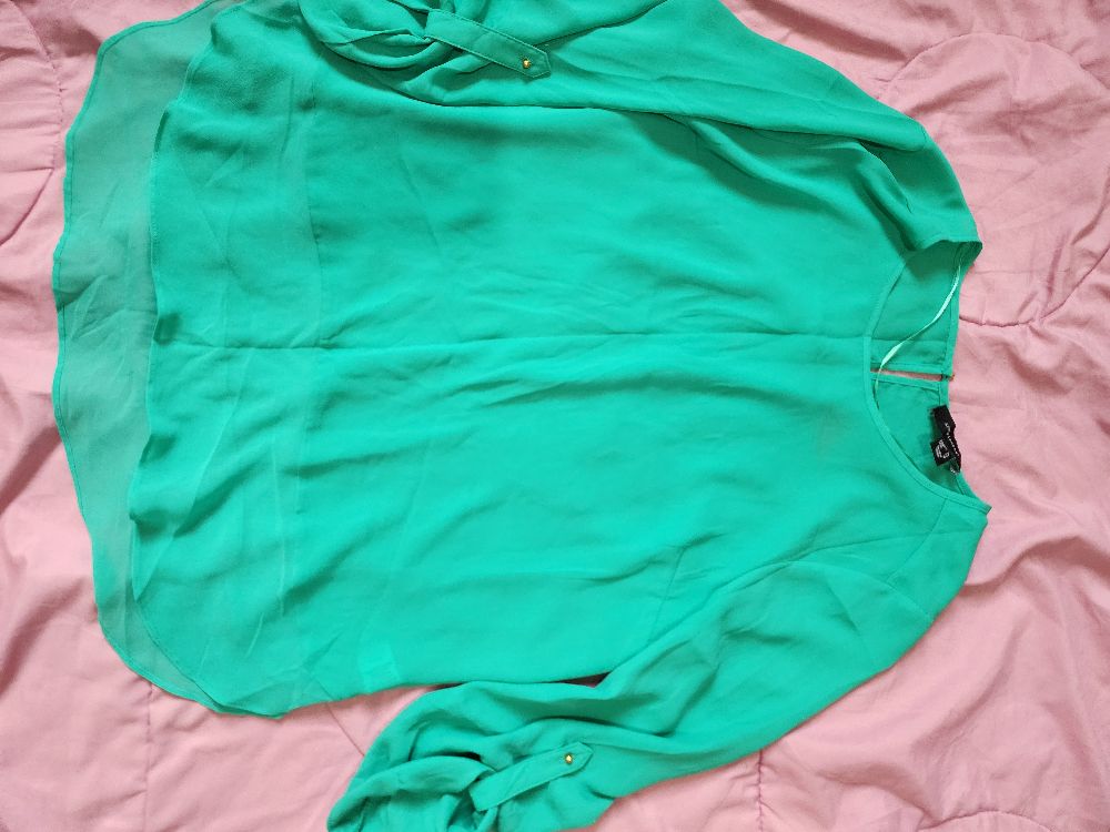 Chemise verte