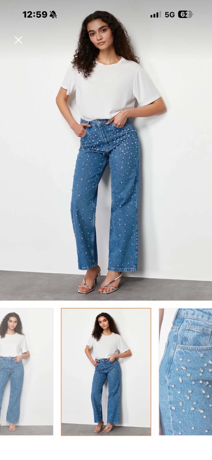 Pantalon jeans 