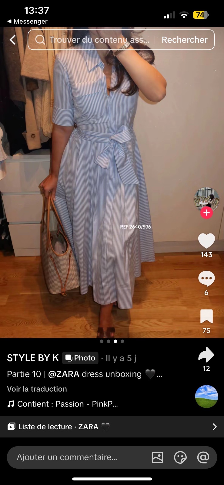 Robe zara