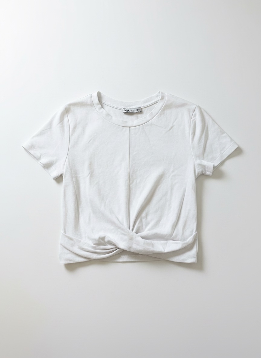 Pull en blanc zara