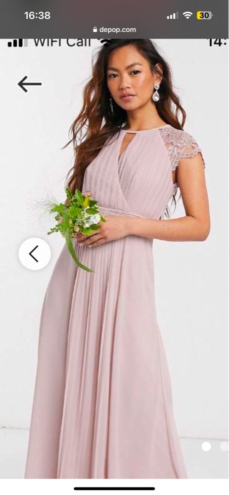 Robe soirée bridesmaids rose bb