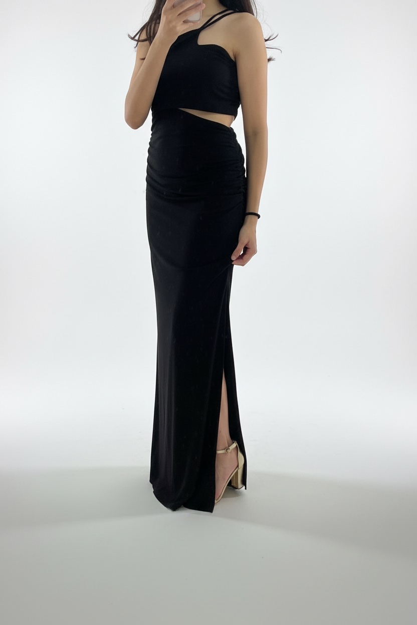 Robe soiré noir