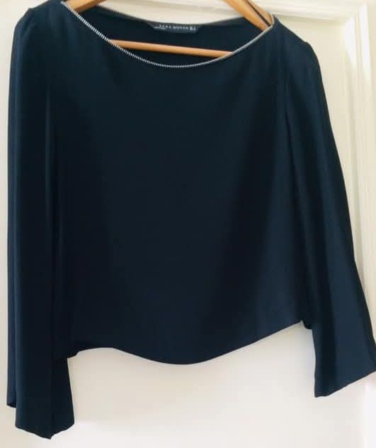 Chemise Zara avec col bateau 😊 taille S/M
