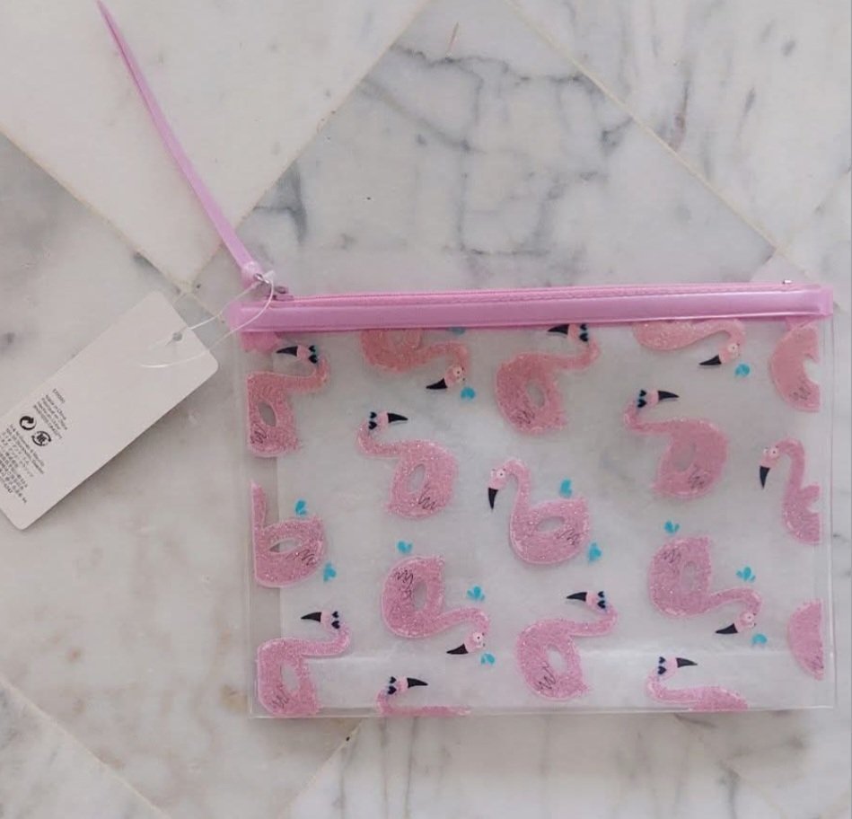 Pochette neuve transparente 