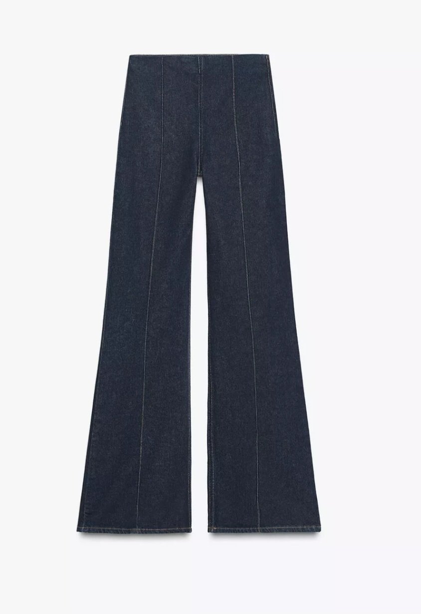 Zara neuf taille haute avc fermeture laterale 