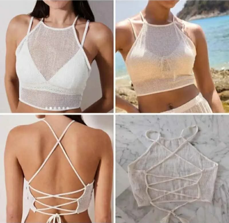Magnifique top penti taille s/m
