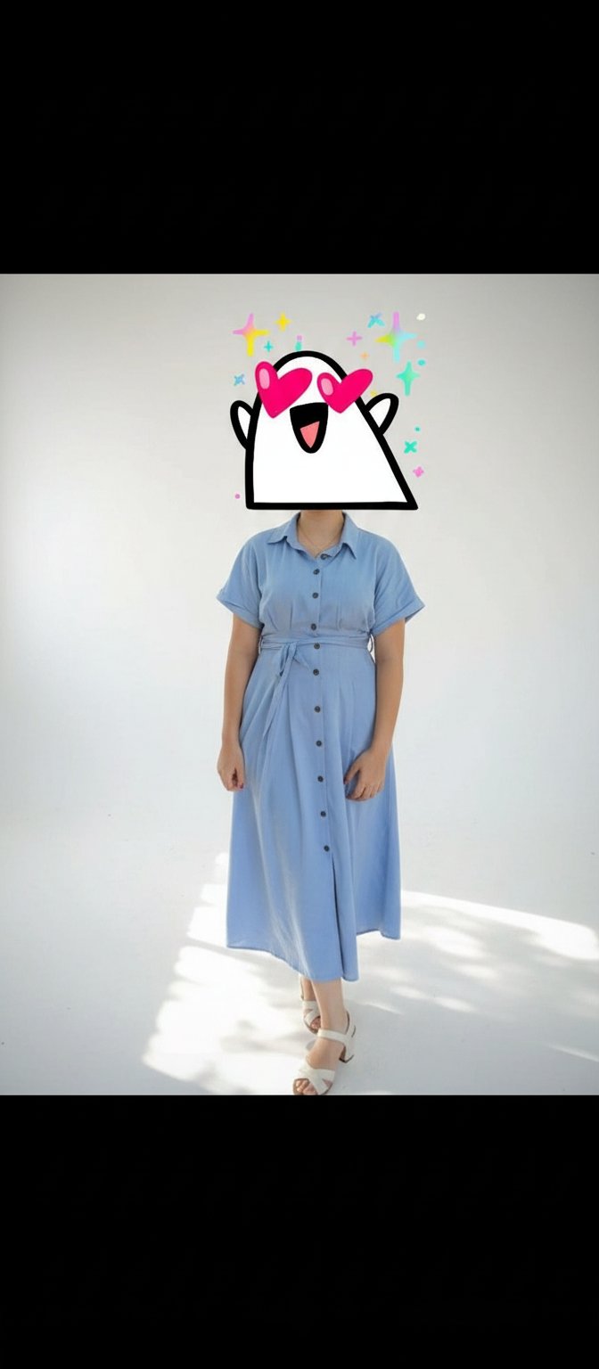 Robe channel bleu ciel
