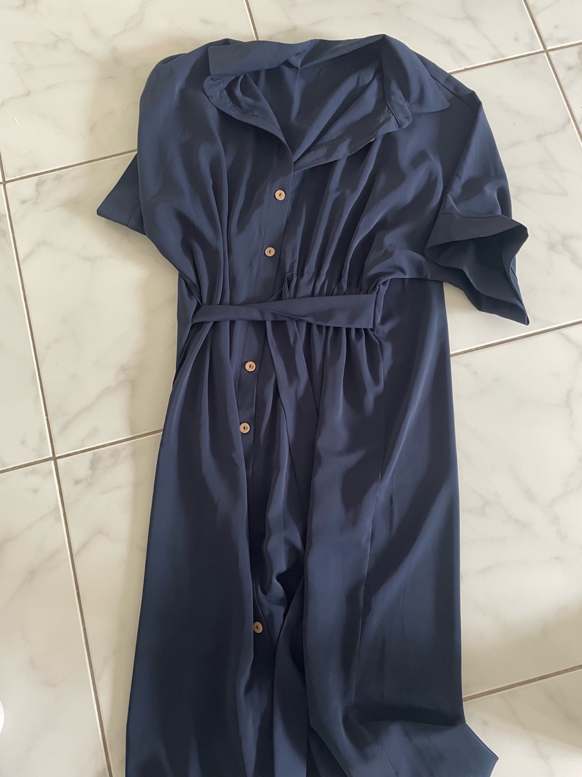 Robe bleu marine