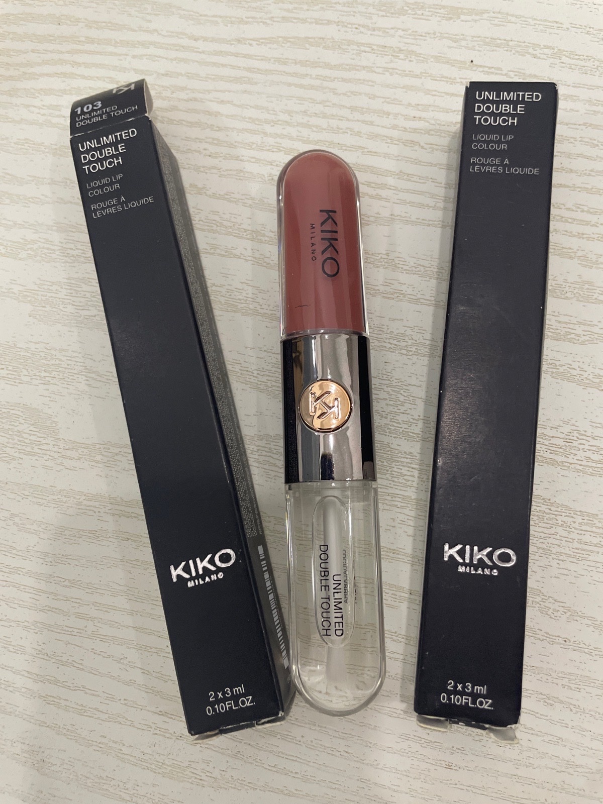2 Gloss Kiko numero 103 a 30 dt seulement