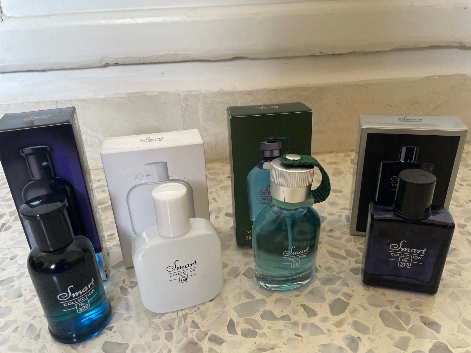 4 parfums smart pour hommes 25ml