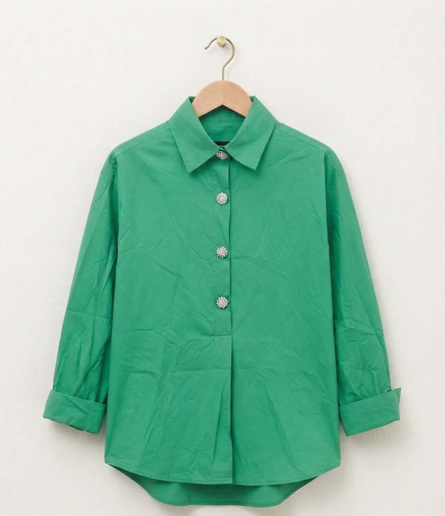 Chemise vert